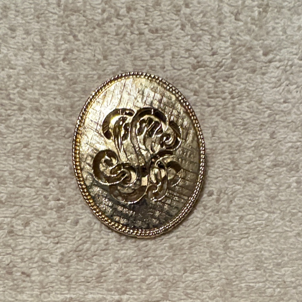 Elegant scarf clip